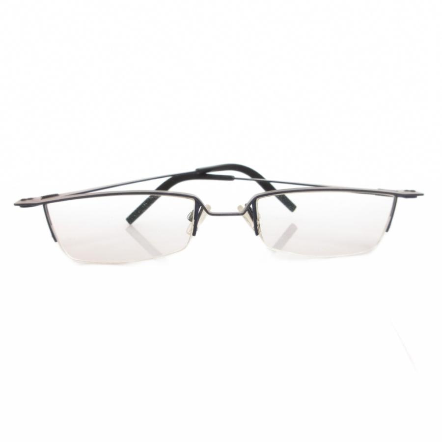 Theo luna mezza メガネ　眼鏡　ビンテージ　フレーム　老眼鏡 theo luna mezza メガネ アイウェア 度入り スクエア ハーフリム