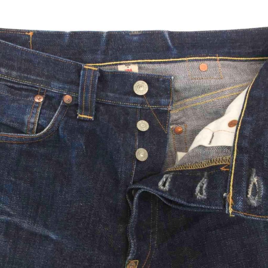 ダブルアールエル RRL デニムパンツ ジーンズ シンチバック セルビッチ