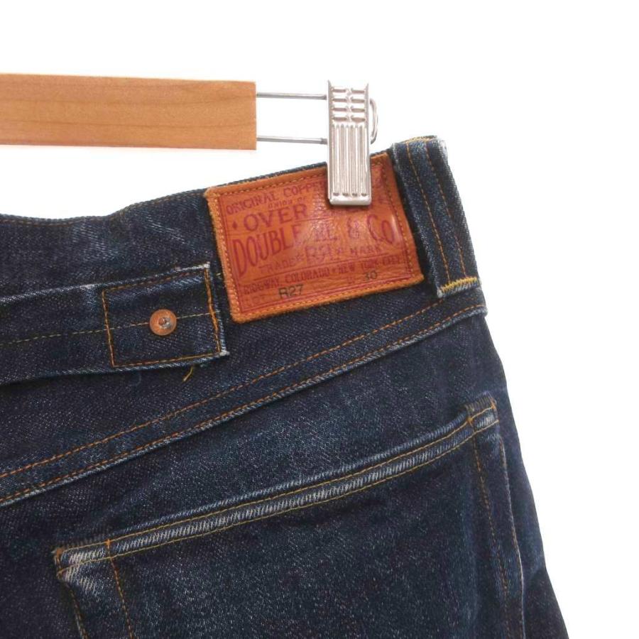 ダブルアールエル RRL デニムパンツ ジーンズ シンチバック セルビッチ