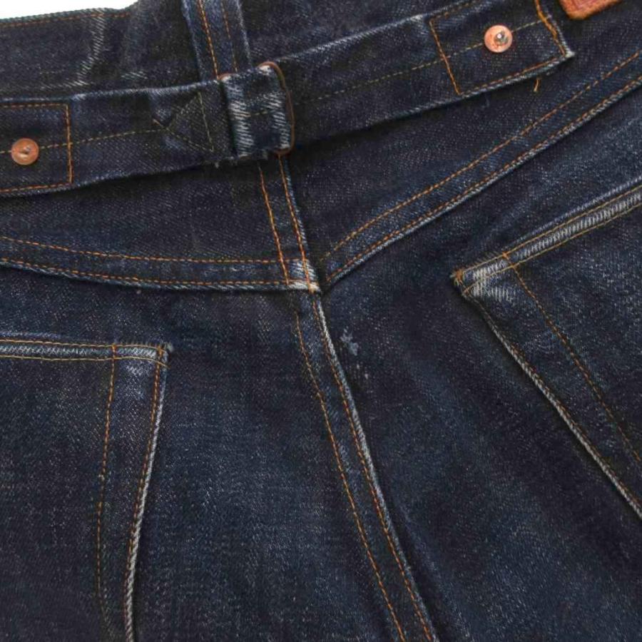 ダブルアールエル RRL デニムパンツ ジーンズ シンチバック セルビッチ