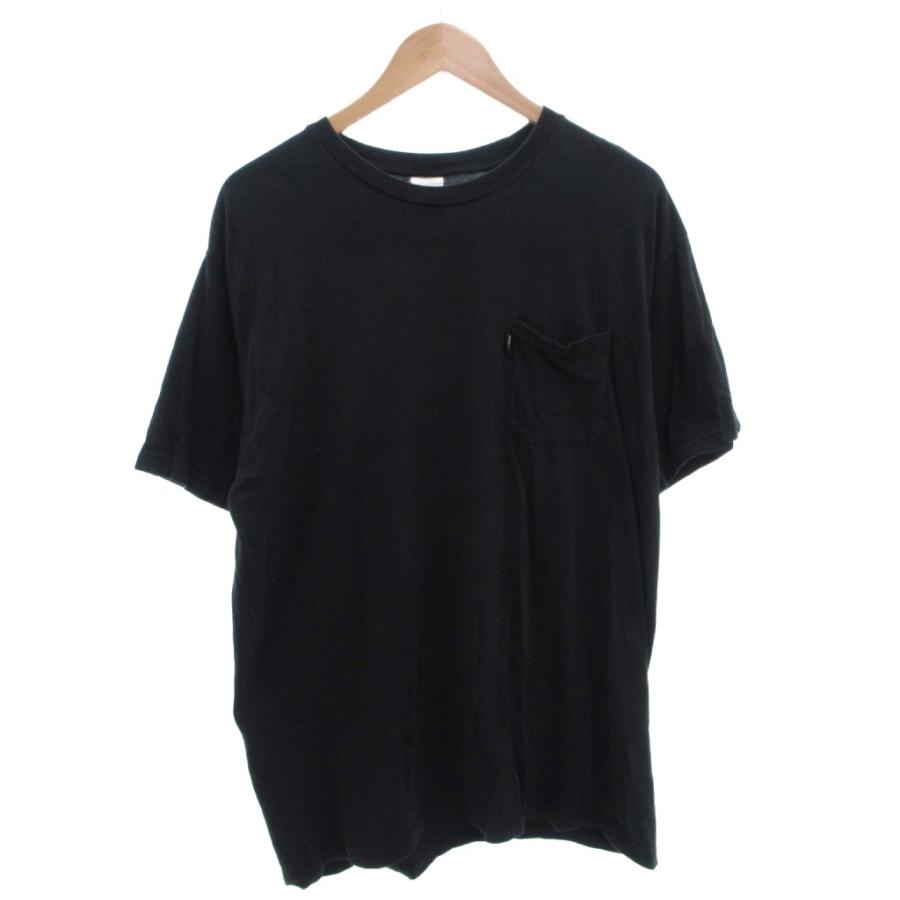 リップンディップ RIPNDIP Tシャツ カットソー 半袖 プリント 猫 黒