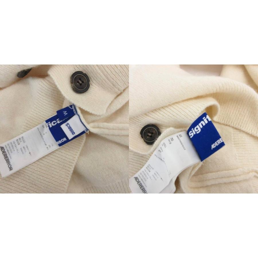 ADER ERROR アーダーエラー カーディガン ニット 長袖 ウール M 