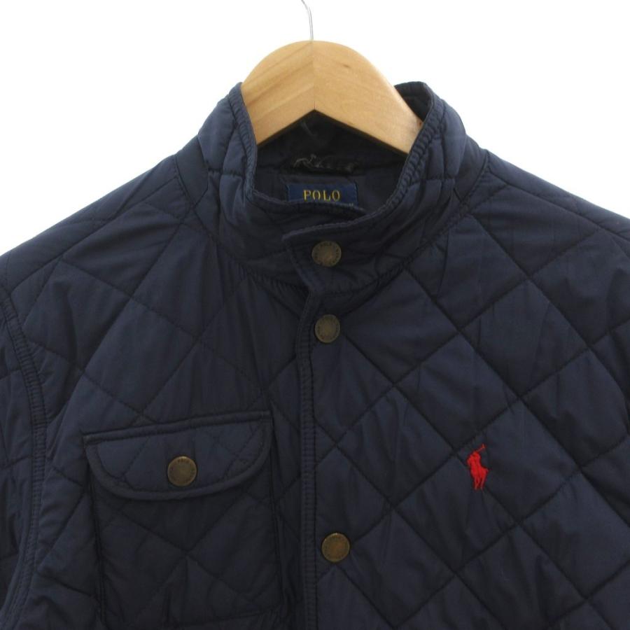 【ポロラルフローレン】コーディロイジャケット　ブルゾン　XL 裏キルティング　p ポロ ラルフローレン POLO RALPH LAUREN キルティングジャケット 中綿