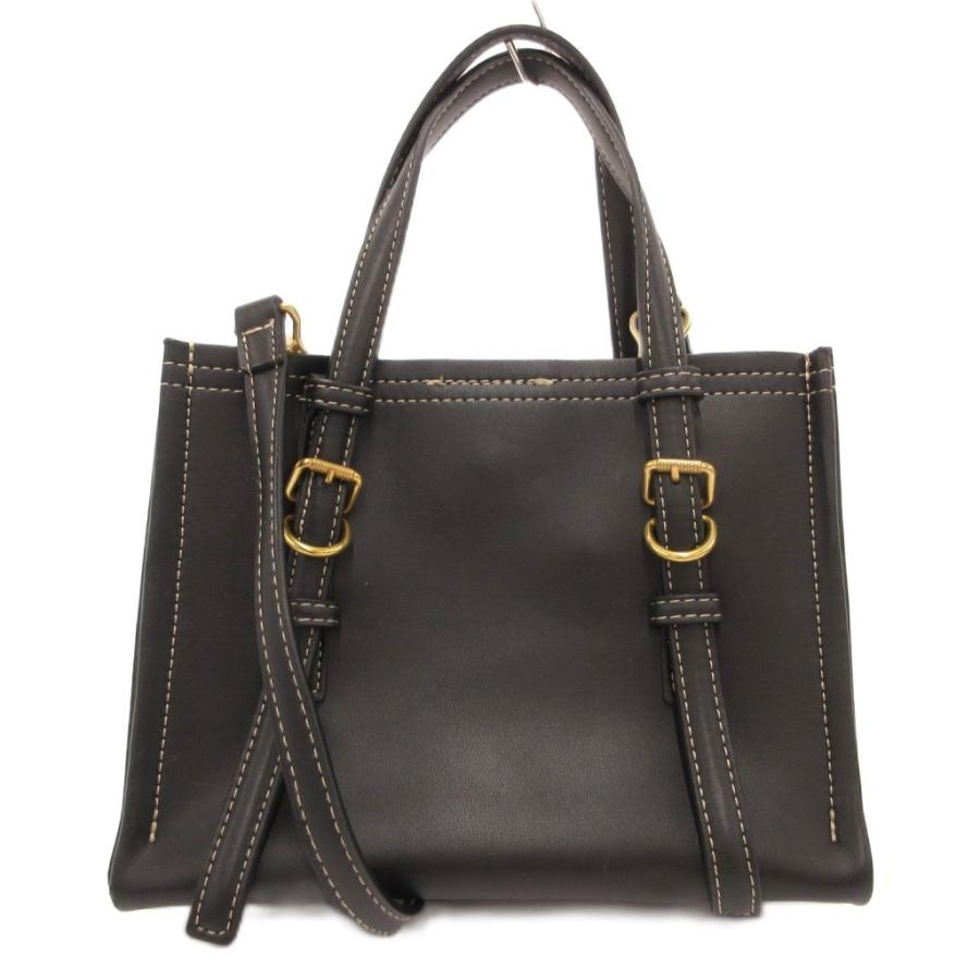 ZARA（ザラ） ZARA 2WAY ハンドバッグ ショルダー フェイクレザー 黒 