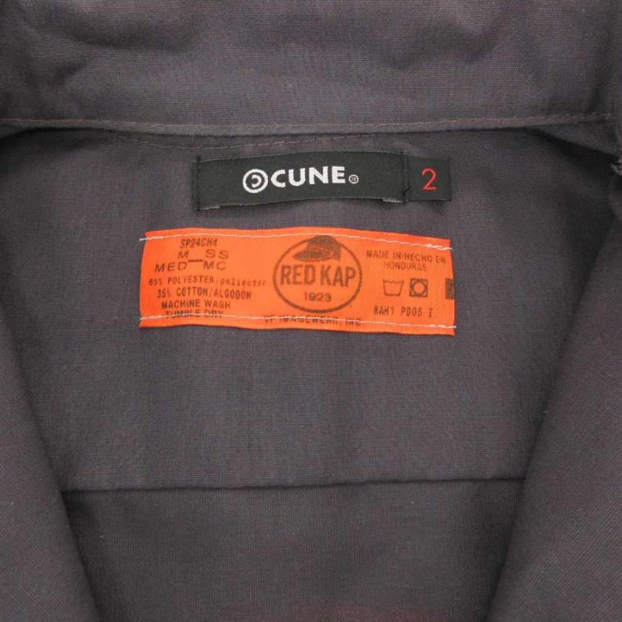 キューン CUNE レッドキャップ RED KAP ワークシャツ 半袖 カジュアル