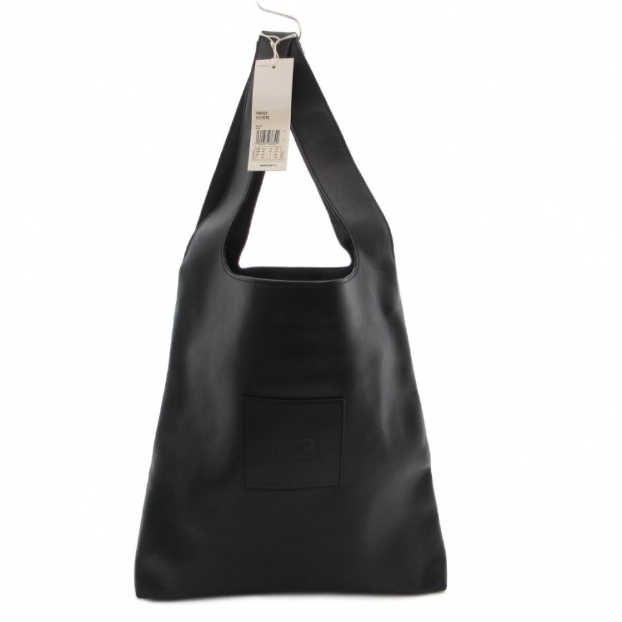 ワイスリー Y-3 TOTE トートバッグ 手提げ レザー 黒 ブラック HA6523 