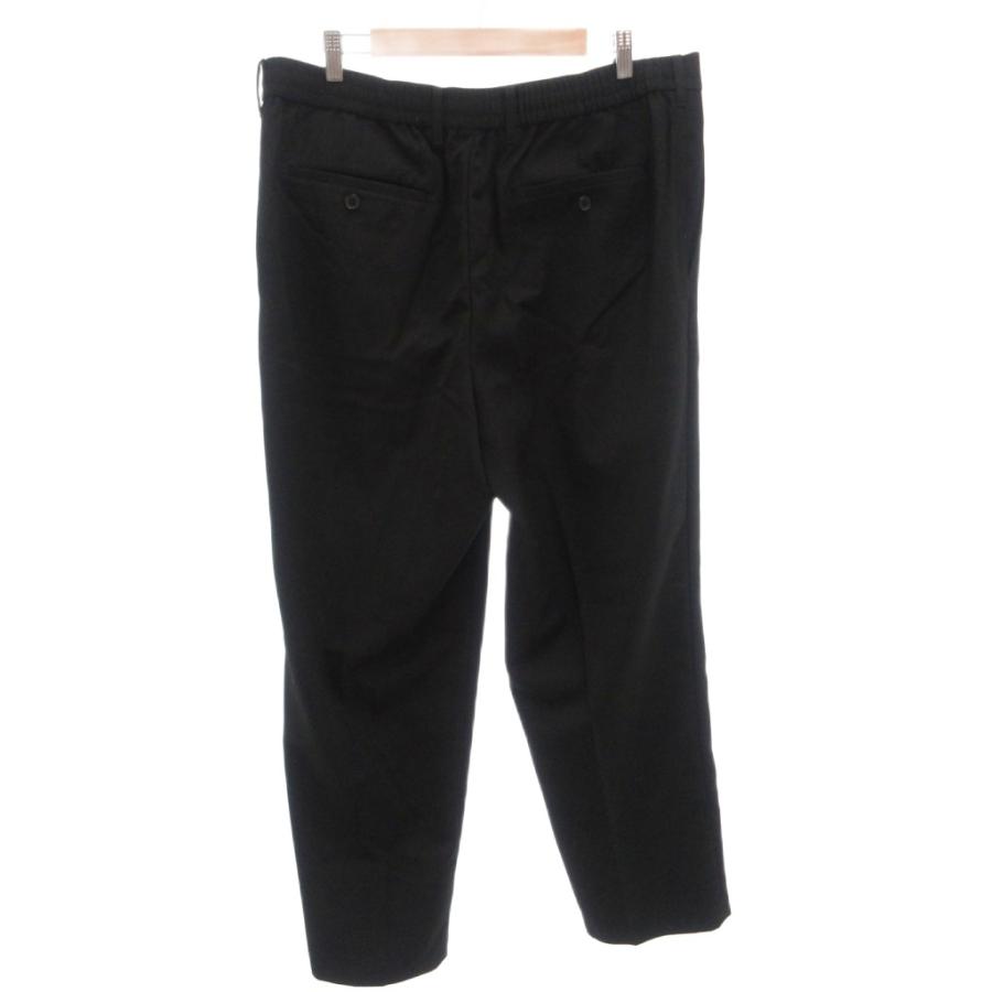 ユニクロ　希少テニスパンツ　黒単色　メンズLサイズ ユニクロ（UNIQLO） ：C 26SS タックワイドテーパードパンツ