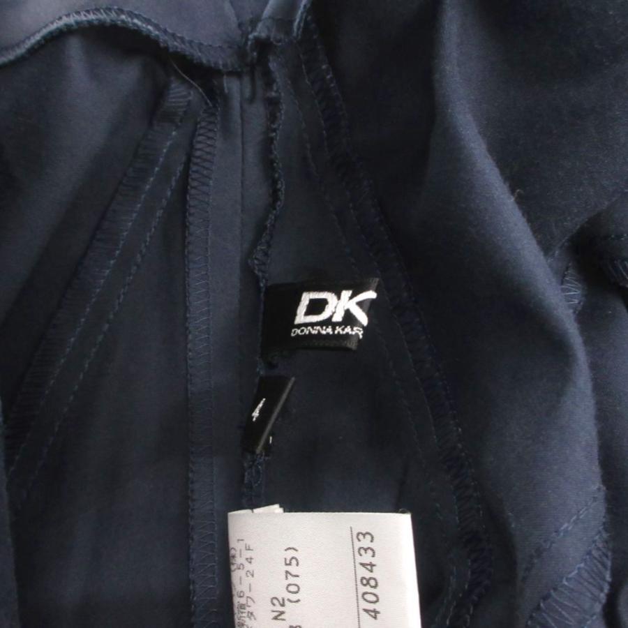 ダナキャランニューヨーク DKNY ワンピース ノースリーブ ロング 4 紺 