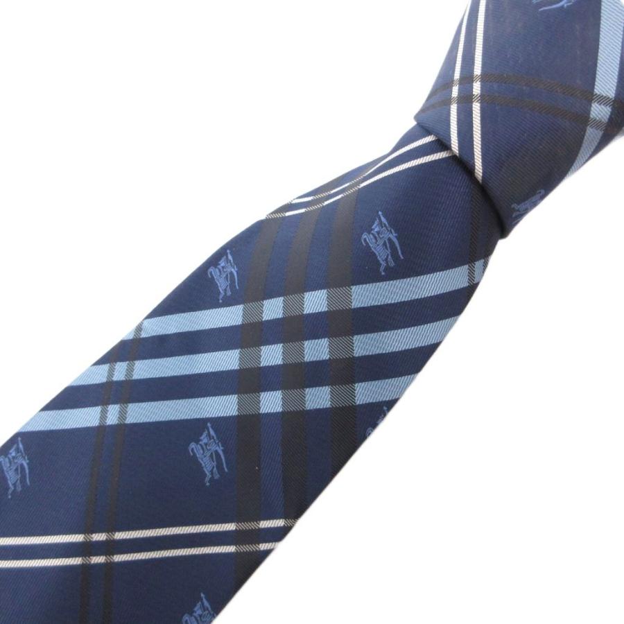BURBERRY（バーバリー） ネクタイ レギュラータイ シルク ホースロゴ