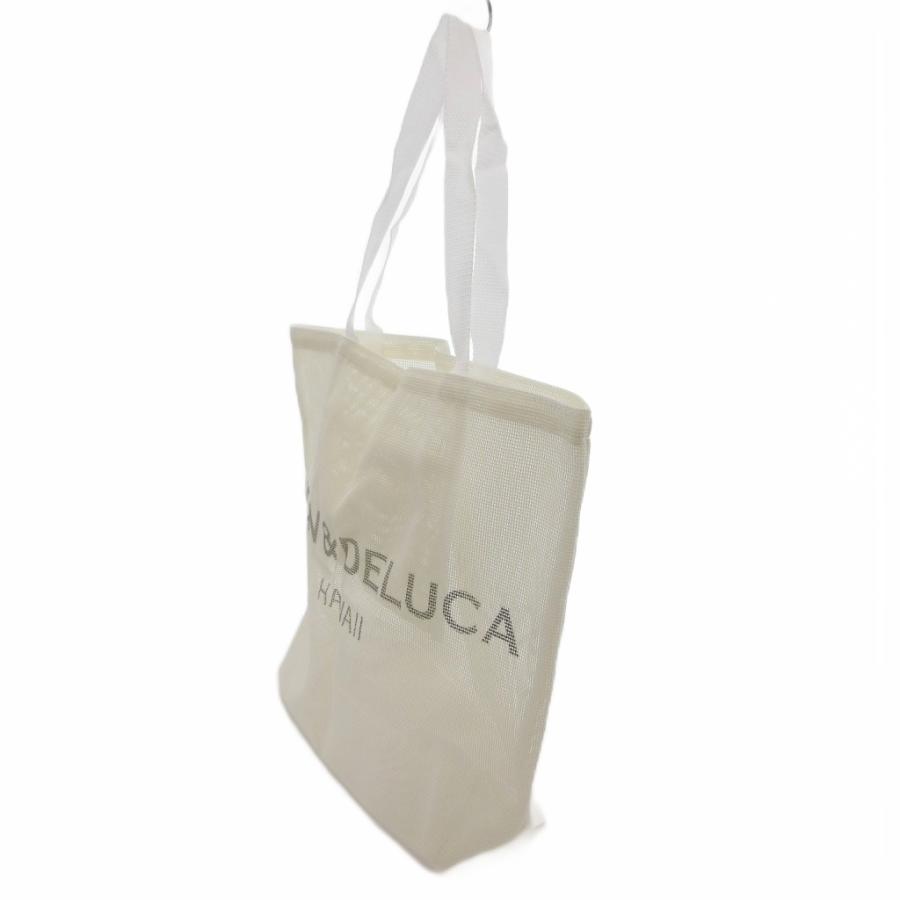新品未使用　DEAN & DELUCA ハワイ限定メッシュトート ホワイト ディーンアンドデルーカ DEAN&DELUCA HAWAII メッシュトートバッグ