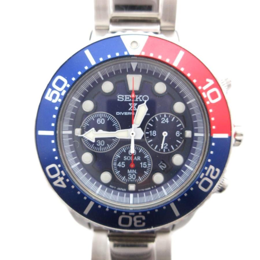 セイコー SEIKO プロスペックス ソーラー クロノグラフ ダイバーズ