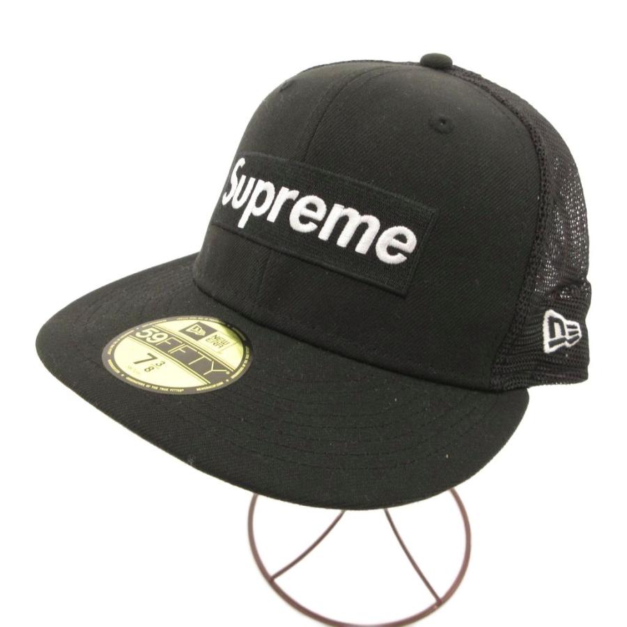 Supreme New Era ボックスロゴ キャップ ブラック Supreme（シュプリーム） × NEW ERA BOX LOGO CAP キャップ 帽子