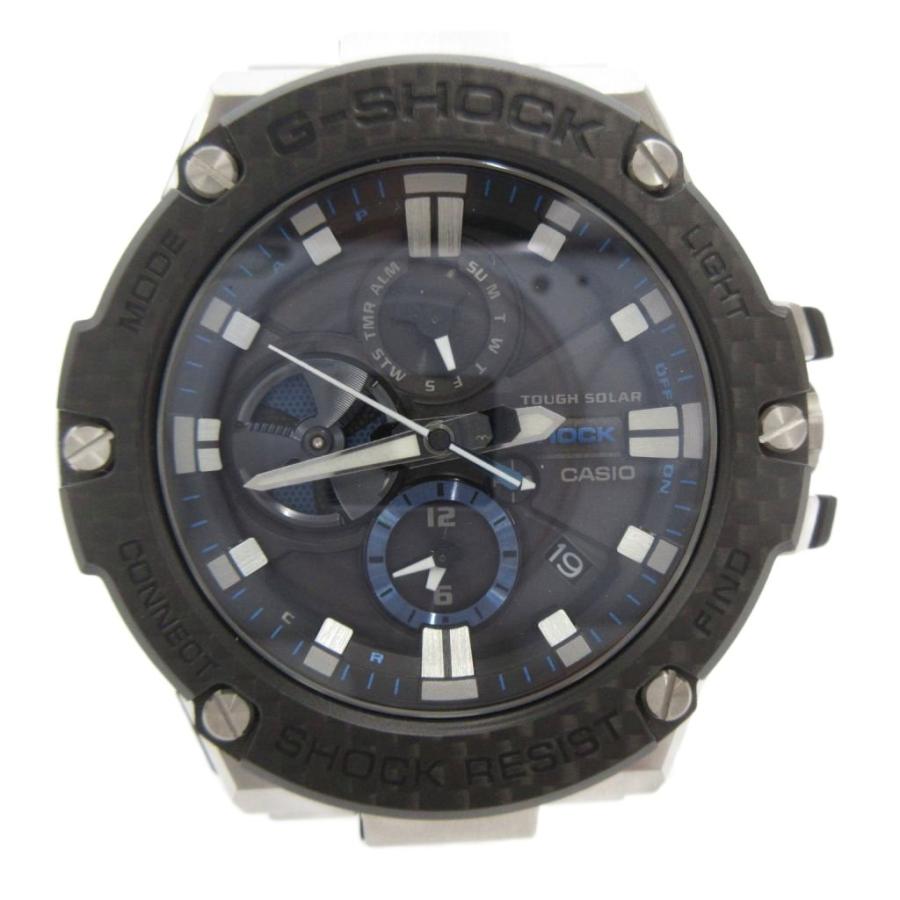 【極上品】G-SHOCK GST-B100XA-1AJF Bluetooth ジーショック G-SHOCK G-STEEL 腕時計 ウォッチ クロノグラフ タフ