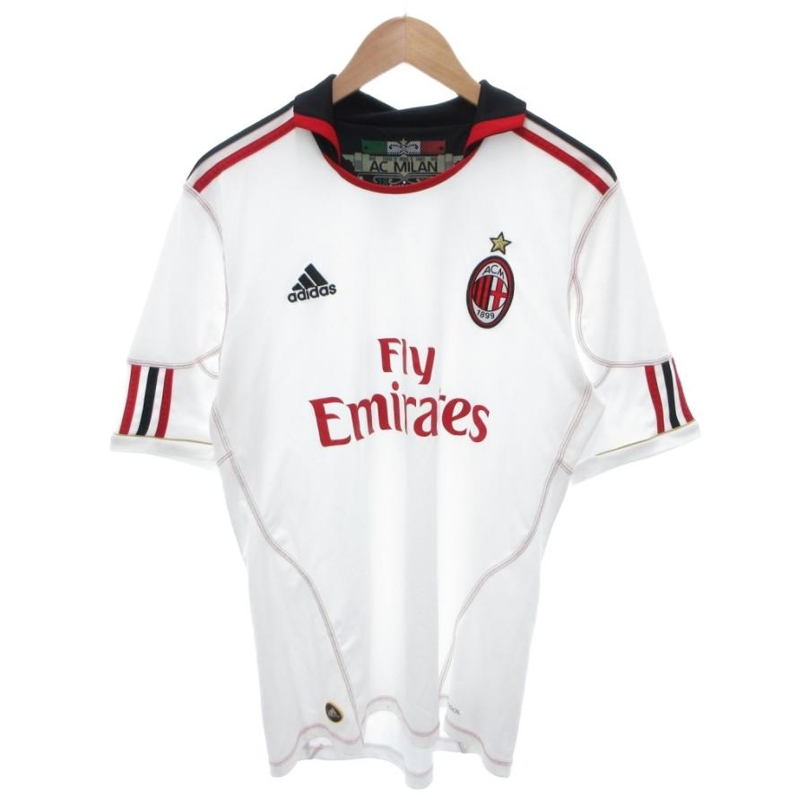 adidas AC MILAN 10/11 away ゲームシャツ ACミラン adidas