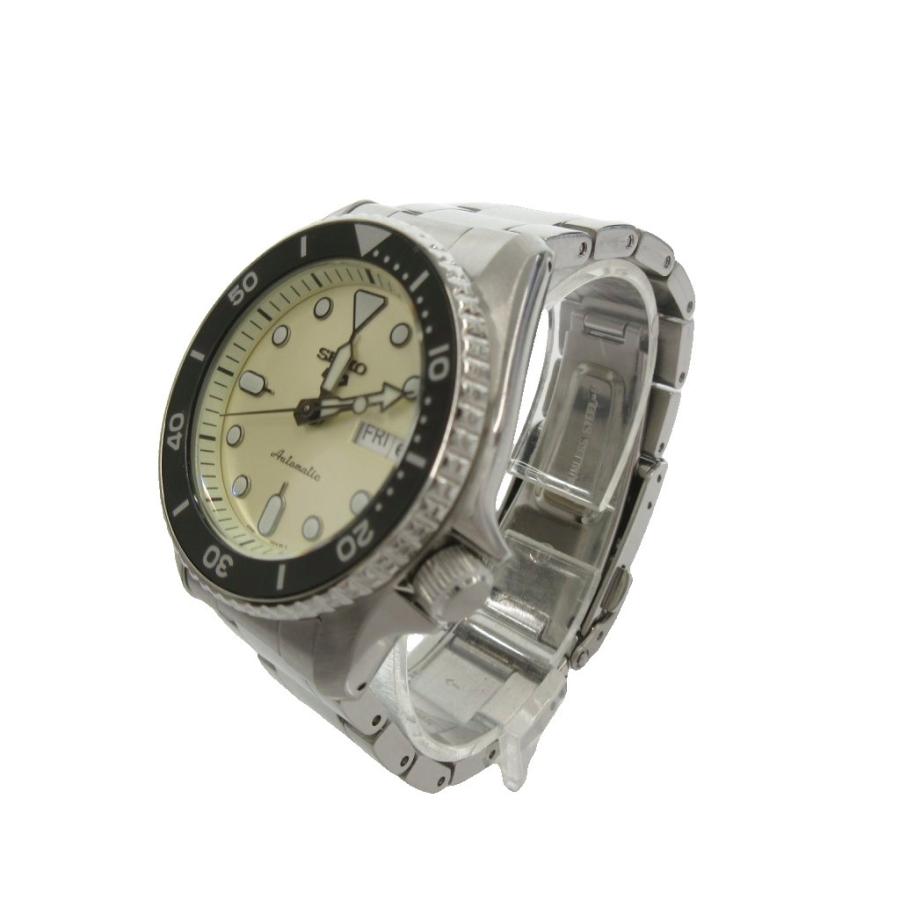 セイコー SEIKO 5 SPORT 腕時計 デイデイト 自動巻き 裏スケルトン