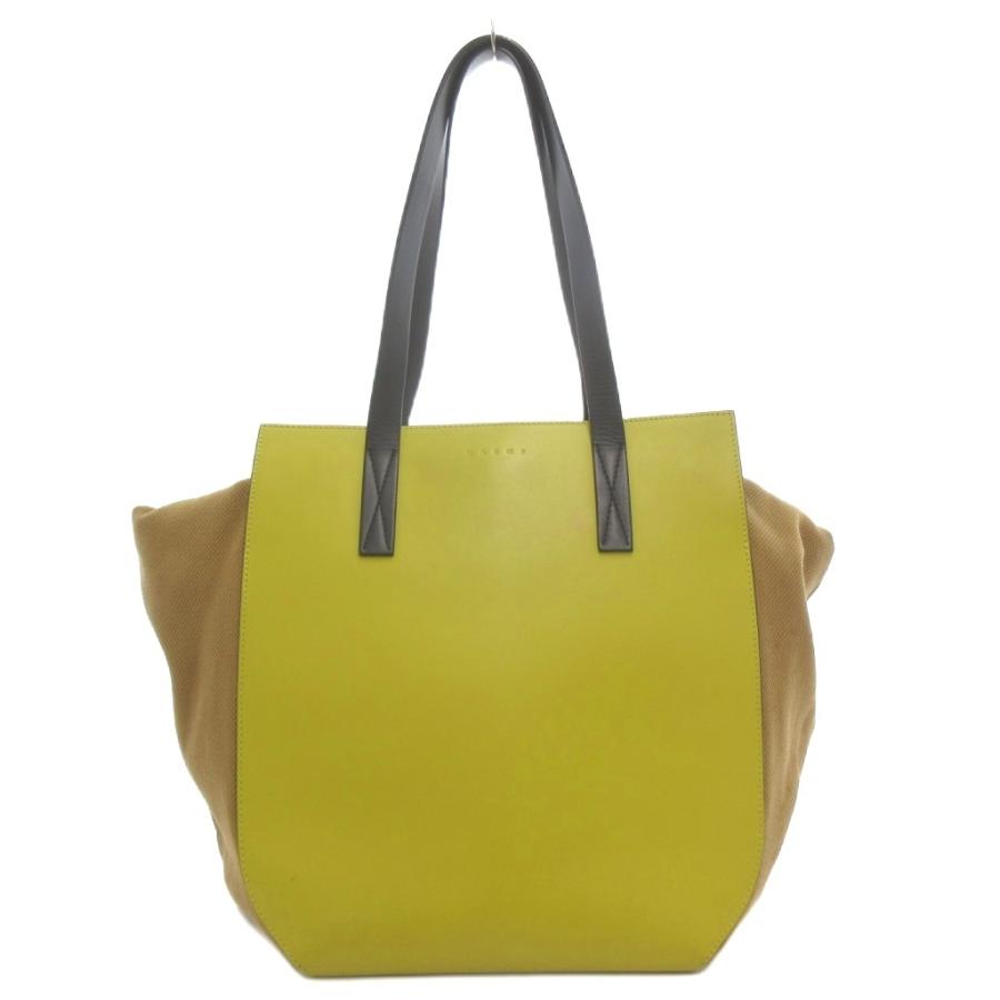 美品】MARNI マルニ レザー ガゼット ショルダーバッグ バッグ MARNI 