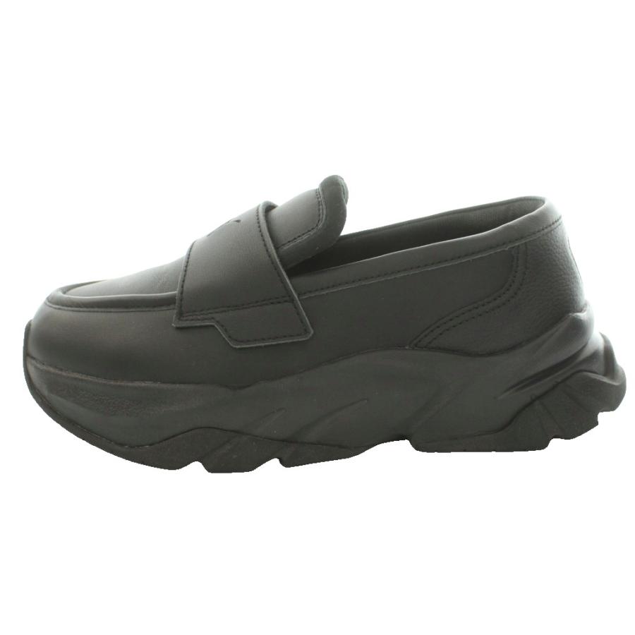 PUMA（プーマ） ローファー LOAFYR スリッポン 厚底 ロゴ レザー US7