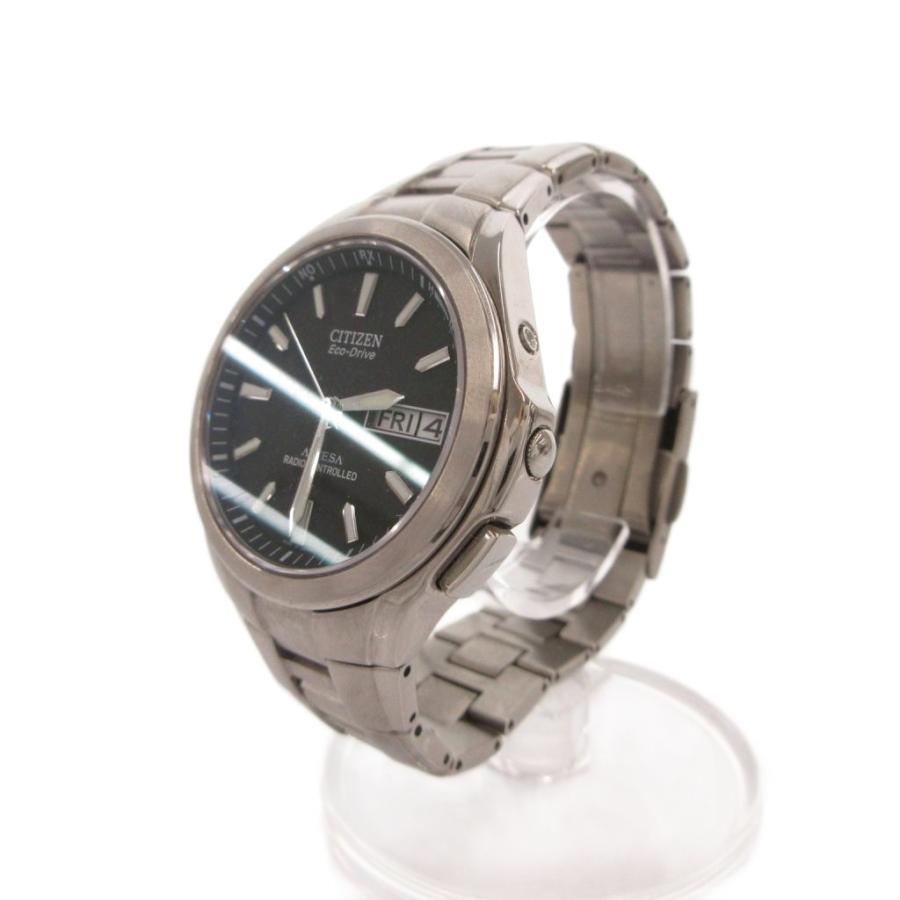 シチズン CITIZEN ATTESA 腕時計 ウォッチ デイデイト 電波ソーラー