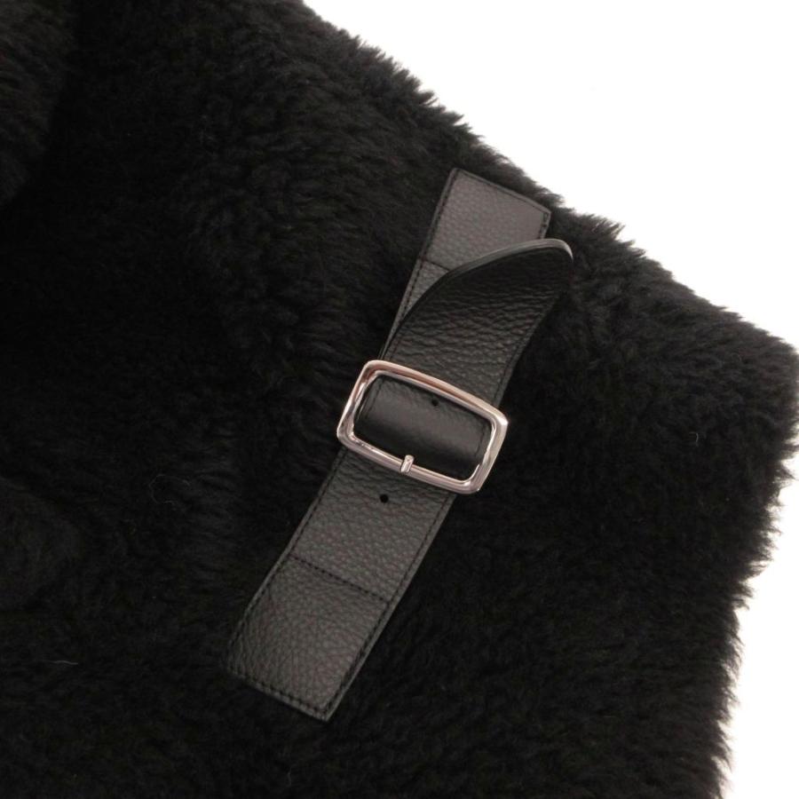 マックスマーラMax Maraアルパカブレンドテディベアショートパンツ黒38 Max Mara（マックスマーラ） MAX MARA 24AW テディベア バイカー