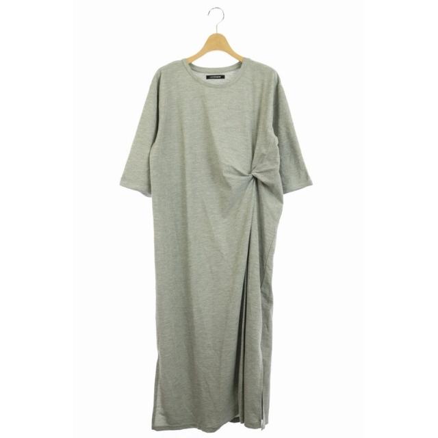 中古 ロートレアモン Lautreamont ワンピース コクーン 七分袖 ロールアップ オーバーサイズ 38 グレー Hs レディース ベクトル 古着 167 ブランド古着販売のベクトル 通販 Yahoo ショッピング