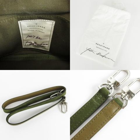 レディメイド READYMADE 美品 US ARMY DAILY BAG S 2WAY ハンドバッグ