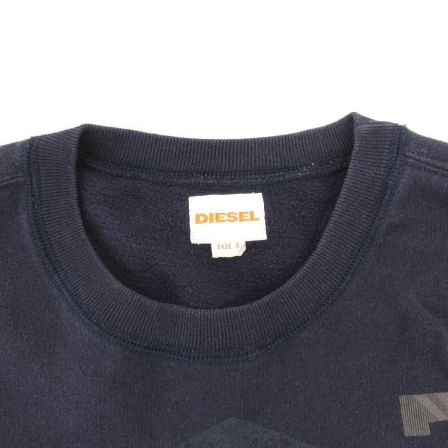 DIESEL（ディーゼル） スウェット トレーナー S 紺 ネイビー 長袖