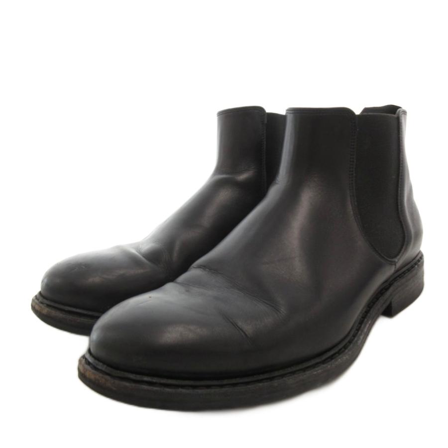 【美品】ジャランスリワヤ 高級 サイドゴアブーツ プレーントゥ 本革 UK6.5 美品】ジャランスリワヤ 高級 サイドゴアブーツ プレーントゥ 本革 UK6.5