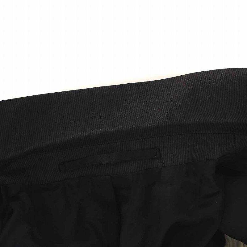 プラダ PRADA シングルスーツ セットアップ 上下 テーラードジャケット 2B サイドベンツ パンツ 48R M 紺 ネイビー /YM