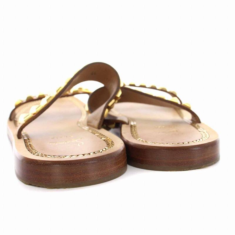 クリスチャンルブタン Christian louboutin フラット サンダル 