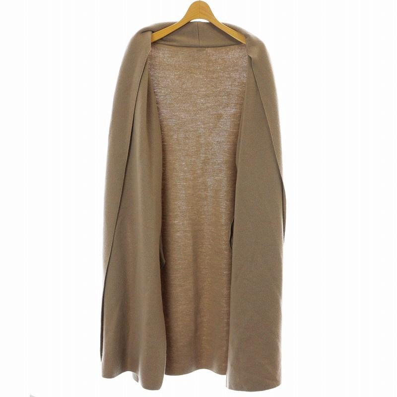 MUSE de Deuxieme Classe スムースニットガウンコート コーディガン  