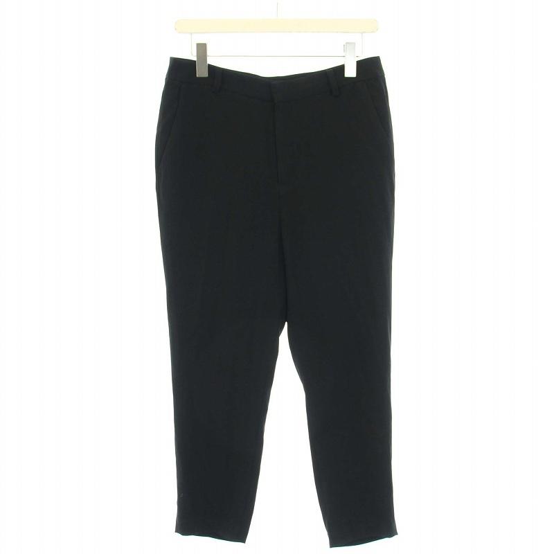 コルピエロ COL PIERROT ハイウエスト テーパードパンツ 38 M 黒  