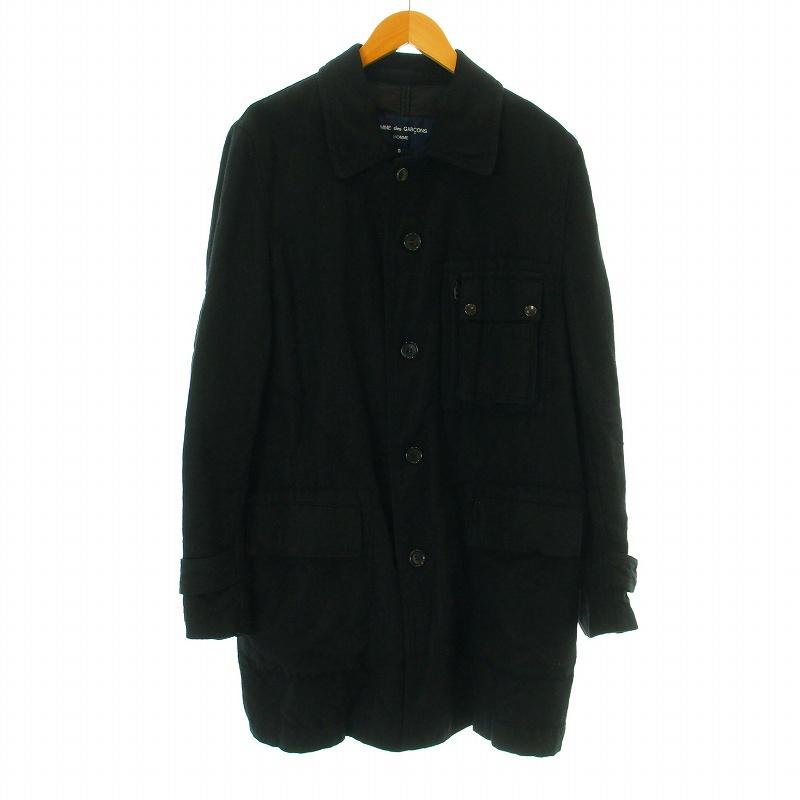 COMME des GARCONS HOMME ロングコート S ブラック