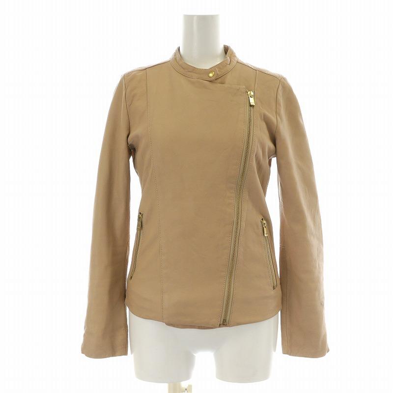 ノーブル NOBLE ソフトラムレザーライダースブルゾン ジャケット