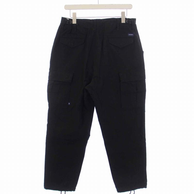 デサント DESCENTE カーゴパンツ ジップフライ 2 M 黒 ブラック /BM メンズ カーゴパンツ