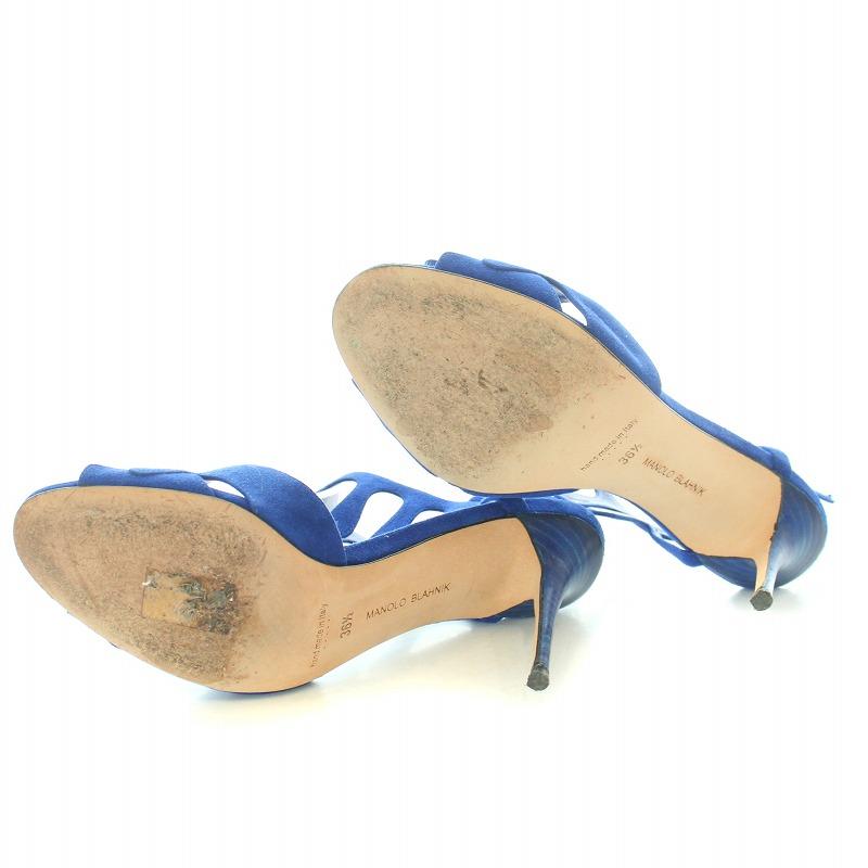 マノロブラニク MANOLO BLAHNIK TUMBO 90 ストラップサンダル アンクル 