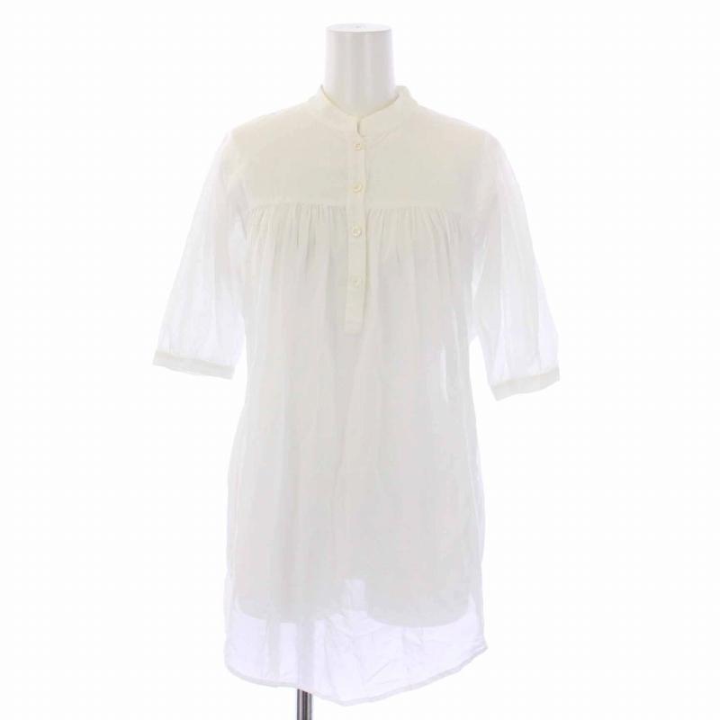 Max Mara マックスマーラ MAX MARA シャツ ブラウス 半袖 ハーフボタン 