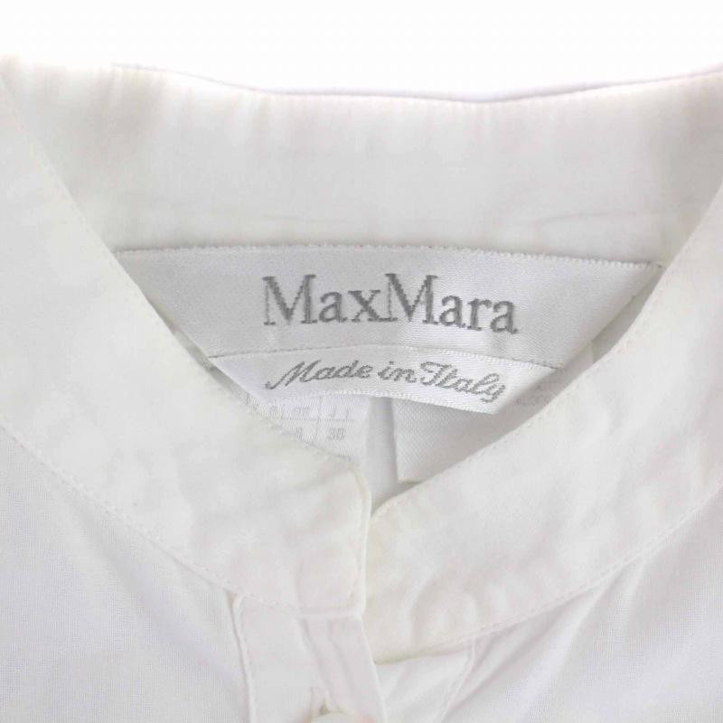 Max Mara マックスマーラ MAX MARA シャツ ブラウス 半袖 ハーフボタン 