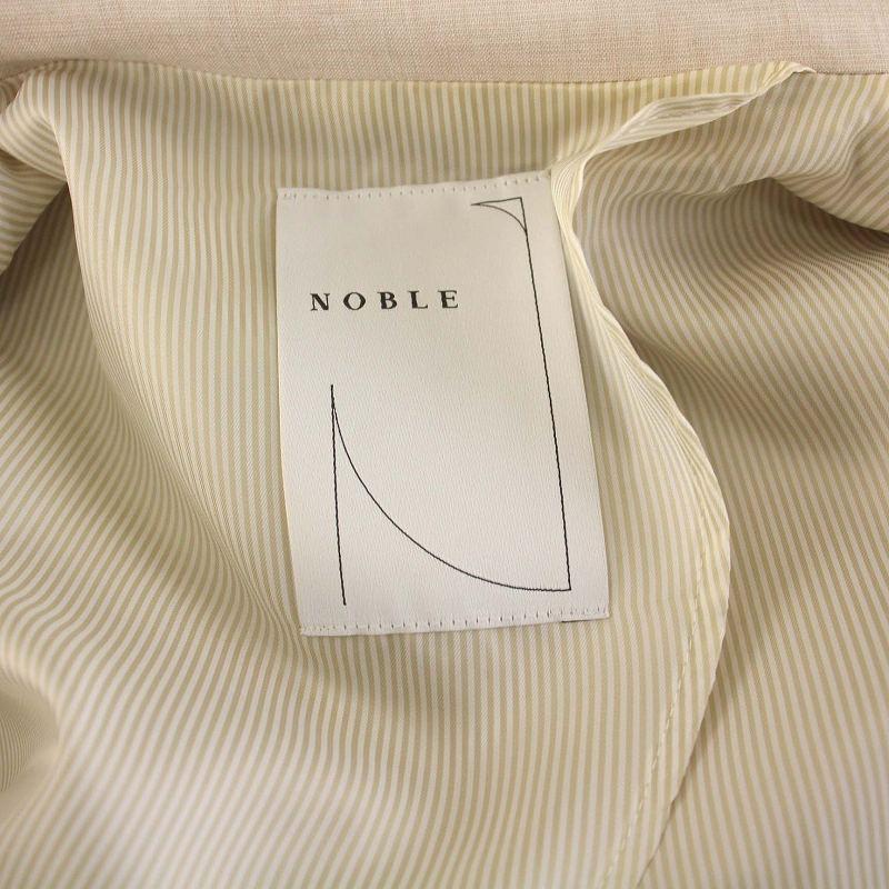 ノーブル NOBLE 20SS 麻ストレッチダブルブレストジャケット