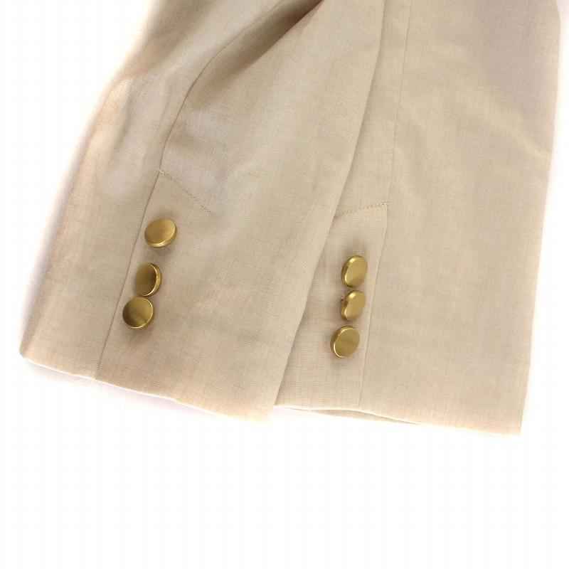 ノーブル NOBLE 20SS 麻ストレッチダブルブレストジャケット