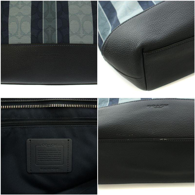 COACH コーチ トートバッグ シグネチャー ストライプ レザー COACH コーチ トートバッグ シグネチャー ストライプ レザー