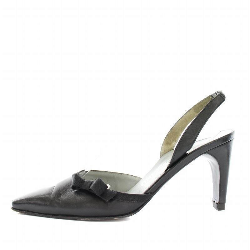 FERRAGAMO サルヴァトーレフェラガモ パンプス スクエアトゥ  