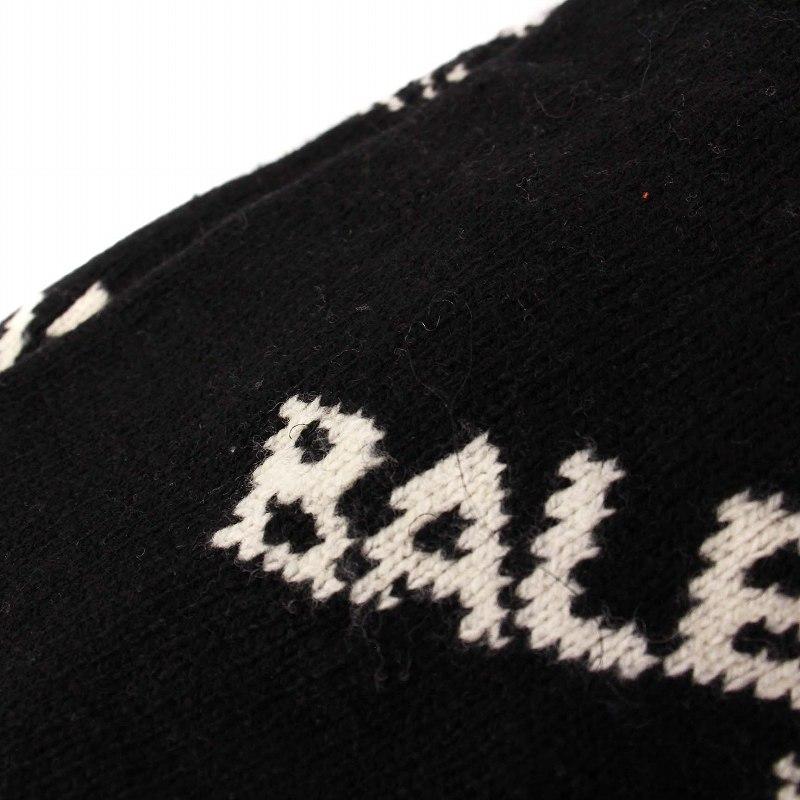 BALENCIAGA（バレンシアガ） ニット セーター 長袖 ジャガードロゴ