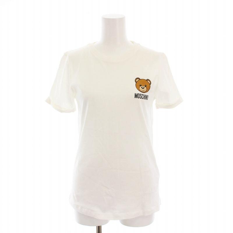 モスキーノ MOSCHINO TEEN Tシャツ カットソー 半袖 クマ プリント 