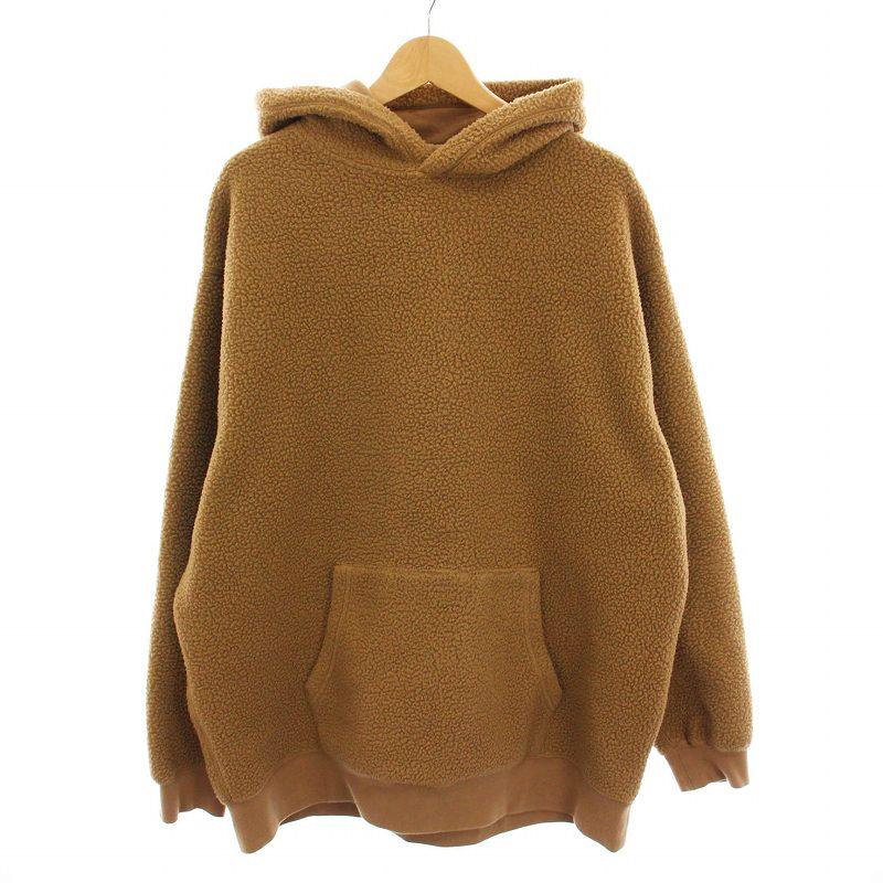 BEAMS（ビームス） ボア パーカー プルオーバー 長袖 XL ブラウン 11 