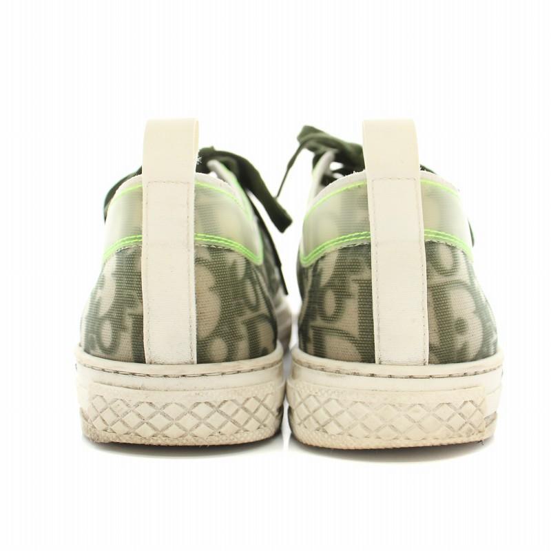 ディオール Dior スニーカー シューズ レザー チュール トロッター 35