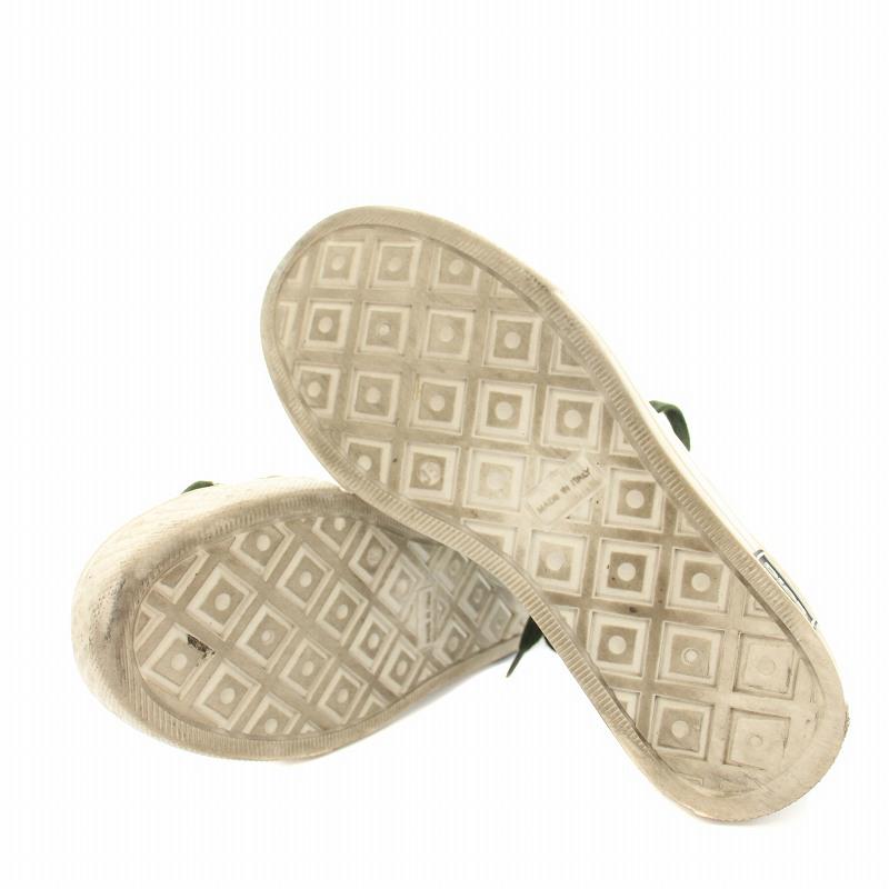 ディオール Dior スニーカー シューズ レザー チュール トロッター 35