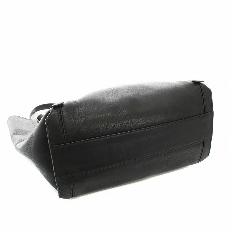 Chloe（クロエ） マイロ Milo トートバッグ レザー 黒 ブラック 01 17