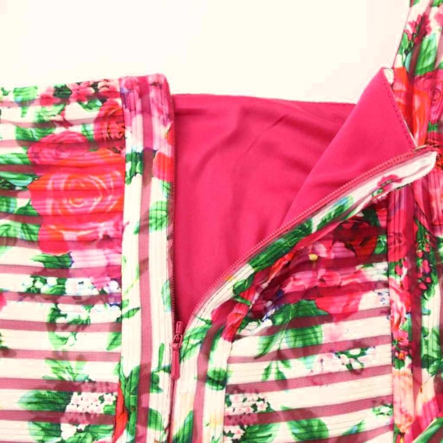 タダシショージ ワンピース タイト ミモレ ロング ノースリーブ