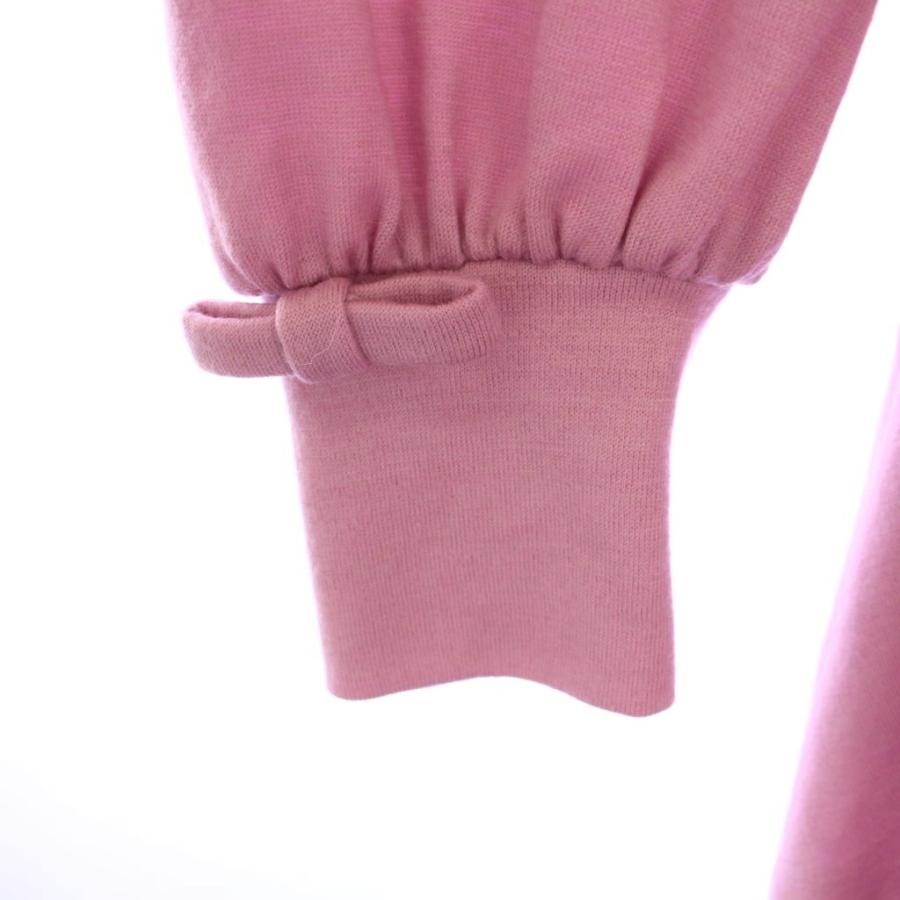 エムズグレイシー M'S GRACY サンプル品 ワンピース ミニ丈 長袖