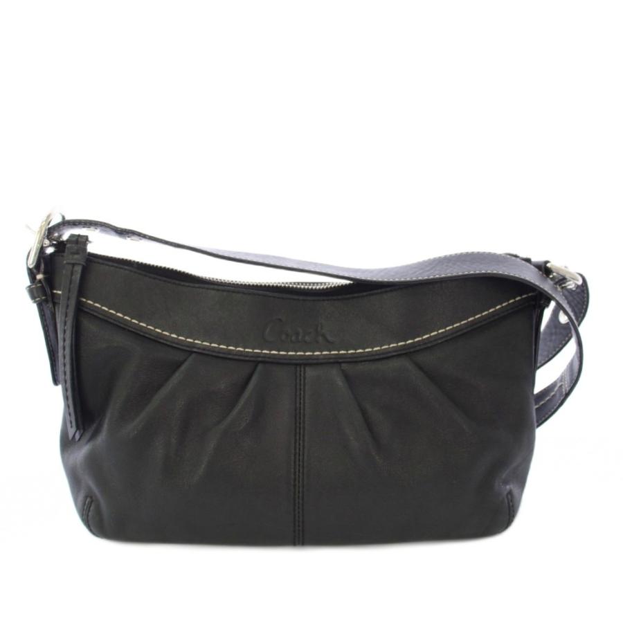 COACH（コーチ） ショルダーバッグ レザー 黒 ブラック F14183 /TK